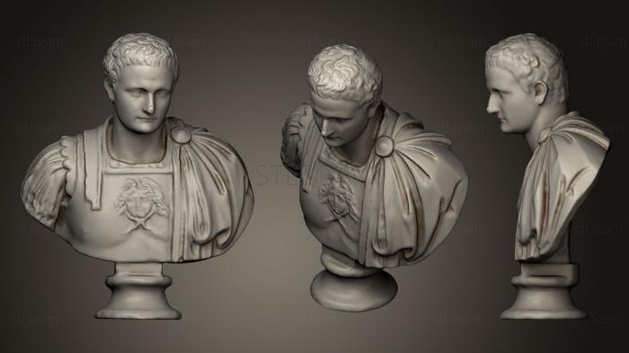 Бюсты и головы античные и исторические Домициан 3
